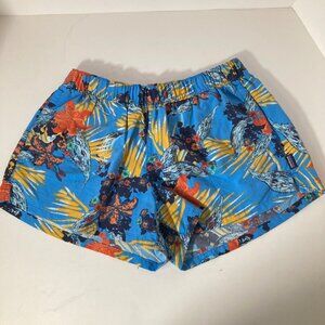 Patagonia Blue and Yellow Athletic Shorts